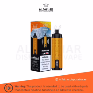 Al Fakher Crown Bar 12000 Puffs Mango Ice