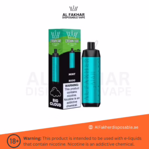 Al Fakher Crown Bar Pro 8000 Puffs Peach Ice