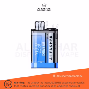 Al Fakher Crown Bar 9000 Puffs Blueberry Gum